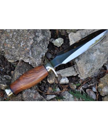 Custom Handmade Hunting Knife - Premium 440C Steel | International Shipping Available - Buy Online on GoSupps.com