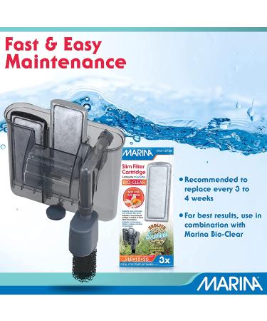 Marina Slim Filter Cartridge Bio-Carb with Carbon and Ceramic - for Effective Filtration - Buy Online on GoSupps.com
