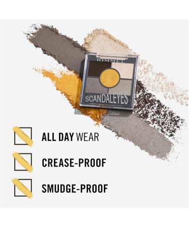 Rimmel London Scandaleyes Golden Eye Cream 5 Pan Eyeshadow Palette - Buy Online on GoSupps.com