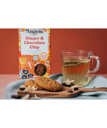 Angelic Free From 6 Pack Mixed Box Festive Bundle Vegan & Gluten Free Cookies. Dairy Nuts Soya Egg Peanut Free Biscuits. Allergy Safe Snacks. (Chocolate Orange Chocolate Chip & Double Chocolate) - Buy Online on GoSupps.com