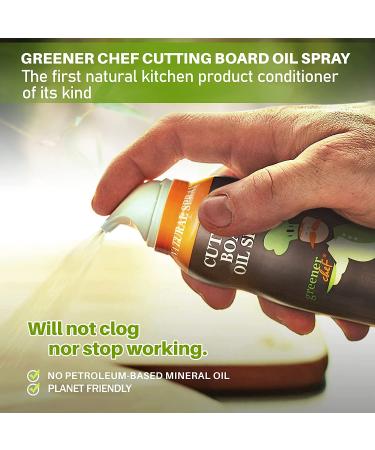 Premium Italian Food Grade Walnut Oil Spray for Wood and Bamboo Cutting Boards - Kitchen Utensils and Countertops - Made in Italy - Buy Online on GoSupps.com