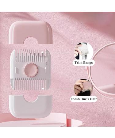 Split Ends Hair Trimmer for Women | 2 in 1 Mini Portable Hair Brush & Stainless Steel Clipper - Buy Online on GoSupps.com
