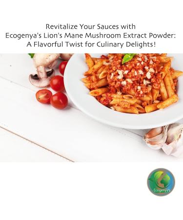 Ecogenya Continental Lion's Mane (hericium erinaceus) Mushroom Extract Powder - | 100:1 Concentration (50 Grams) 50 g (Pack of 1) - Buy Online on GoSupps.com