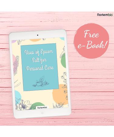 Nortembio Epsom Salt 700g - Cinnamon Orange Fragrance | Hydrated with Vitamin C & E | Swimming Salt & Body Care | Free E-Book Included - Buy Online on GoSupps.com