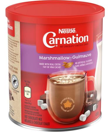 Carnation Hot Chocolate Marshmallow Canister 450g 6-Pack - Buy Online on GoSupps.com