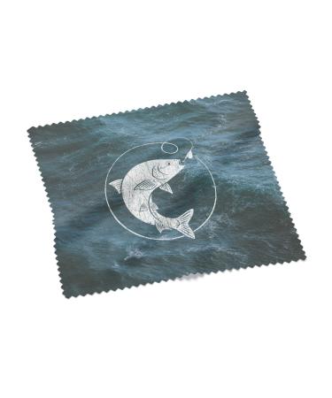 Urban Backwoods Fishing II Microfiber Cloth - Glasses Cleaning Cloth