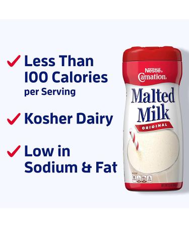 Nestle Carnation Original Malted Milk Powder Mix 13 OZ - 1 Canister Pack - Buy Online on GoSupps.com