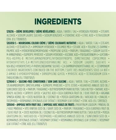 Garnier Nutrisse Ultra Cr me Permanent Hair Dye 100% Grey Coverage Vegan Formula Nourished Hair Long-Lasting Rich Colour 10 Natural Black 1 Application Packaging May Vary BLACK SHADES 10 Natural Black - Buy Online on GoSupps.com