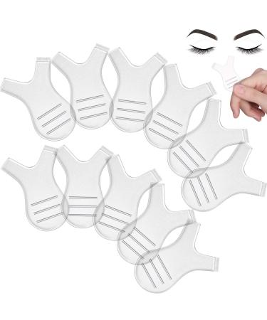 60 Pieces Y Comb Eyelash Lift Brush Eyelash Perming Brush Makeup Beauty Tool Supplies for Lash Grafting Eyelash Extension