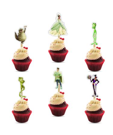 Seyal Prinss and the Frog cupcake topper Seyal Prinss and the Frog Cupcake Topper
