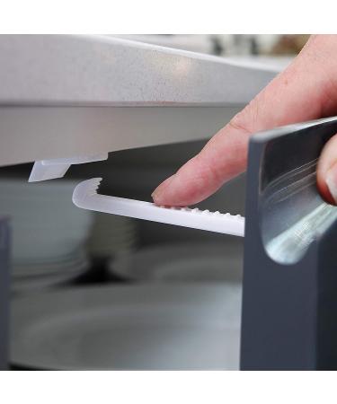Dreambaby Safety Catches - Pack of 12 Lock Latches for Cabinets and Drawers in White - Buy Online on GoSupps.com