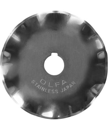 OLFA 45mm Wave Blade Stainless Steel for Crafts, Sewing, Quilting - Fits Most Rotary Cutters | WAB45-1 - Buy Online on GoSupps.com