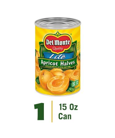 Del Monte Canned Apricot Halves in Extra Light Syrup - 15oz - Buy Online on GoSupps.com
