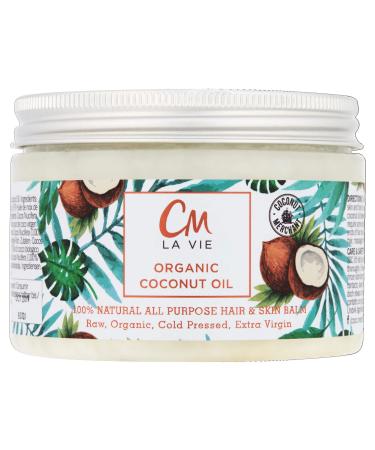 Cm La vie Bio-coconut oil 300 ml for hair & skin |Coconut Merchant |Organic genetic engineering-free ethically flawless beauty balm and moisturizer