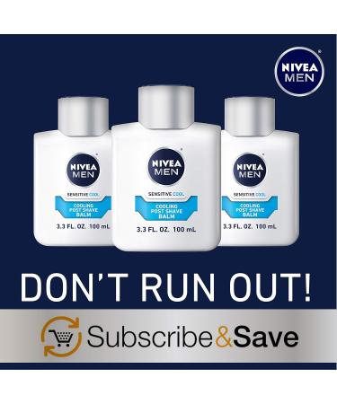 Nivea Men Sensitive Cooling Post Shave Balm | Soothing Aftershave for All Skin Types - Buy Online Worldwide - Buy Online on GoSupps.com