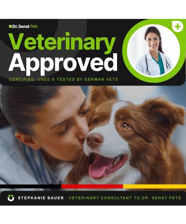 Dr Senst Pets Plaque Off Powder For Dogs 185g | No Need For Dog Toothbrush Dog Toothpaste Dental Sticks Dogs | Dog Tooth Cleaner & Dog Breath Freshener 100% Natural Dog Dental Care | Scoop Inside Tub 185 g (Pack of 1) - Buy Online on GoSupps.com