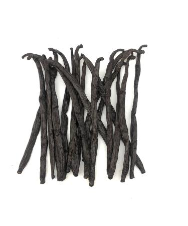 10 Madagascar Vanilla Beans-Whole Pods Grade A for Vanilla Extract And Homemade Baking 4''-6''(Pack of 1) 10 Count (Pack of 1)