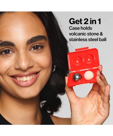 Revlon Oil Absorbing & Cooling Facial Roller Refill Pack - Eco-Friendly Stainless Steel Stones - Easy to Clean - 1 Count - Buy Online on GoSupps.com