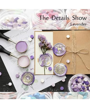 Multicolor Wax Seal Beads for Stamp Craft & Cards - Lavender 17 - Buy Online on GoSupps.com