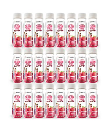 BariatricPal 1200mg Calcium Citrate Sugar-Free Liquid Shots - Raspberry (24-Pack) Raspberry 3.53 Fl Oz (Pack of 24)