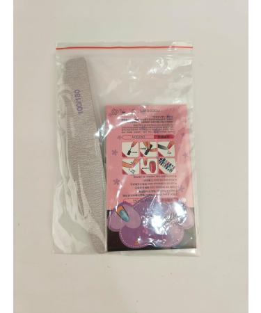 Kalolary Christmas Nail Polish Stickers Kit with Nail File - 8 Sheets Self-Adhesive Wraps for DIY Nail Art - Perfect Manicure Gift for Women and Girls - Buy Online on GoSupps.com