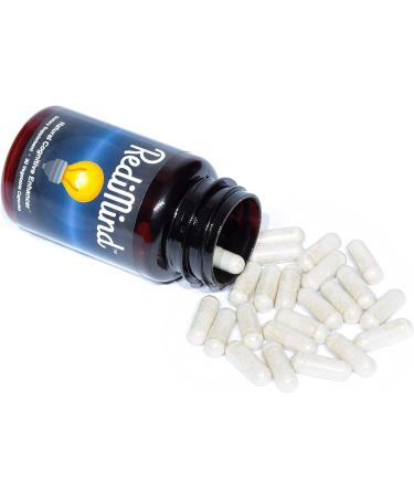 RediMind Cognitive Enhancement Supplement - 30 Capsules | Non-GMO, Vegan, Gluten-Free - Buy Online on GoSupps.com