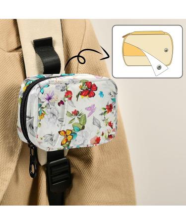 Pfrewn 7 Day Pill Organizer Case - Floral Travel Pill Box with Zipper for Vitamins & Supplements Portable Weekly Medicine Holder - Buy Online on GoSupps.com
