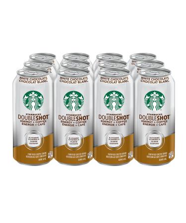 Starbucks Double Shot White Chocolate 444ml Can Pack of 12 White Chocolate 5328 milliliters White Chocolate White Chocolate