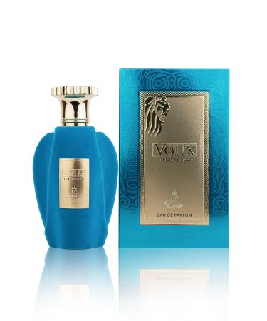 Paris Corner VOUX OUD EMIR 100ml Unisex Fragrance Scent Perfumes (VOUX TURQUOISE) Amber with fruity notes