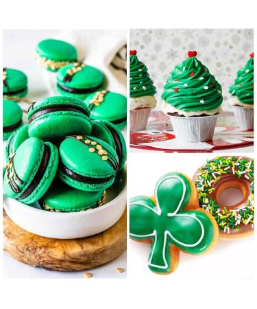Edible Glitter - 10g Metallic Food Coloring Powder for Cakes Cookies & Drinks | Green Glitter Dust for Decorating - Buy Online on GoSupps.com