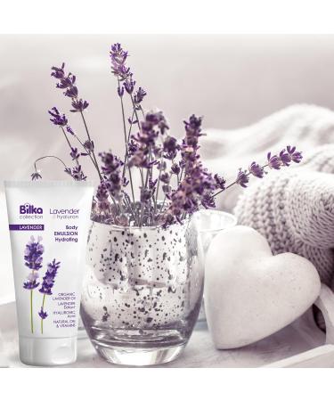  Bilka Collection Lavender & Hyaluron Body Emulsion Hydrating Moisturizing Body Lotion with Lavender Oil Hyaluronic Acid & Shea Butter 200ml - Buy Online on GoSupps.com
