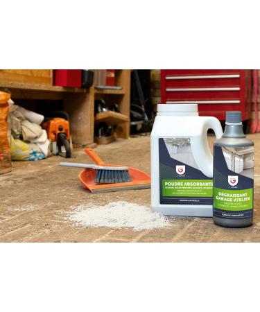 Helvet - Oil & Paint Special Powder Absorbent - Effective on Spilled and Inlaid Tasks - 900g - Buy Online on GoSupps.com