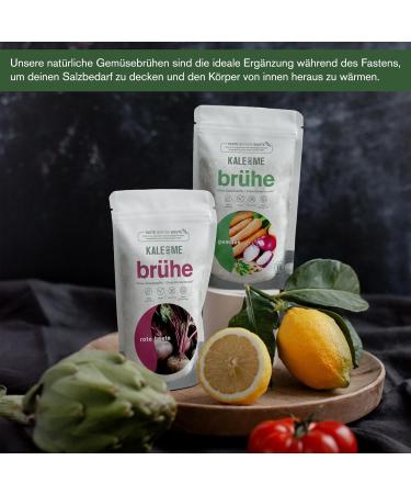 Kale and Me 3-Day Classic Juice Cure - 18 Bottles (320ml) - Additive-Free Vegetable Broth in 6 Delicious Flavors - Healthy & Refreshing Detox - Buy Online on GoSupps.com