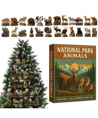 G n rique National Parks Christmas Calendar - 100ml Nourishing Shampoo | Oil Control Hair Cleanser For Men Women Adults Scalp Care Volumizing Effect Home Cleaning