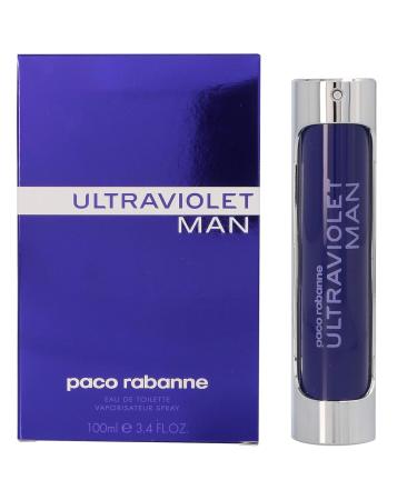 Ultraviolet Men Eau-de-toilette Spray by Paco Rabanne 3.4 Ounce ULTRAVIOLET Paco Rabanne 3.4 Fl Oz (Pack of 1) - Buy Online on GoSupps.com