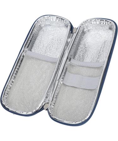 Insulin Carrying Travel Case Watertight Insulin Cooler Travel Case Insulin Cooler Bag Multi Layers Zipper Closure Insulin Supplies Travel Case Without Ice Packs (Pink) - Buy Online on GoSupps.com