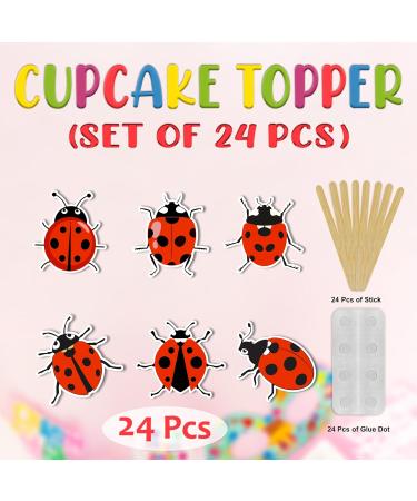 Seyal Ladybugs Cupcake Topper - Buy Online on GoSupps.com