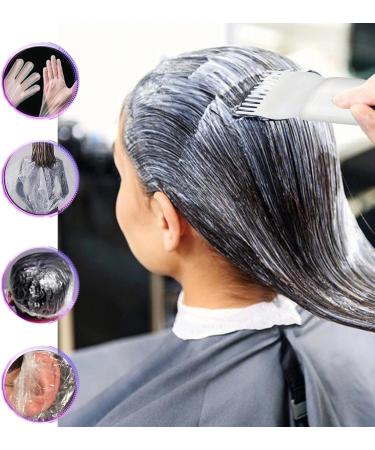 Hair Oil Applicator Bottle 160ml with Hair Dye Kit Root Comb Applicator Bottle with Clear Scale Portable Hair Bleach Kit for Home Barber Shop Hair Dye Tools Oil Comb Applicator Bottle - Buy Online on GoSupps.com