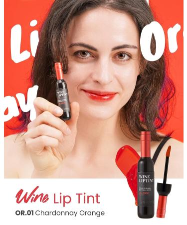 LABIOTTE Chateau Wine Lip Tint Chardonnay Orange - Korean Lip Stain for Hydrating Lip Care - Buy Online on GoSupps.com