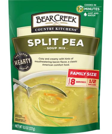 Bear Creek Soup Mixes, Split Pea, 8.0 Ounce - Buy Online on GoSupps.com