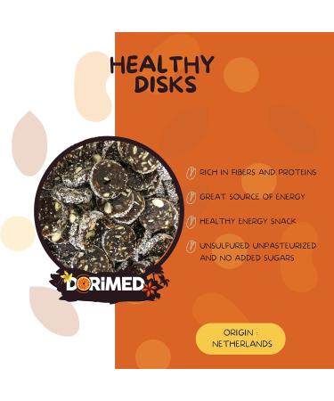  DORIMED Dried Fruit Mix 1kg I Healthy Bites with Dried Fruits (Dates Apricots Hazelnuts Almonds and Coconuts) in Disc I Suitable for Vegetarians and Vegans I Gluten Free I GMO Free I Dorimed - Buy Online on GoSupps.com