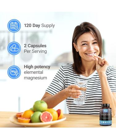 Nested Naturals Luna Melatonin-Free Sleep Aid & Magnesium Glycinate Chelate for Improved Sleep Relaxation & Recovery (180 Capsules) - Buy Online on GoSupps.com