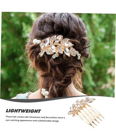 DRESSOOS small Small and fresh wedding wedding bride hair comb hair Japanese and Korean bride accessories headgear Hair up hair accessories wedding hair accessories - Buy Online on GoSupps.com