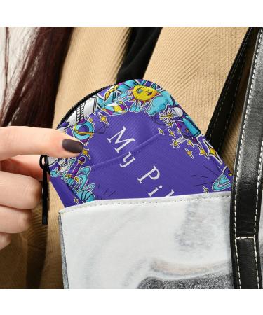 Shop Naanle Halloween My Pill Box | 7 Day Travel Organizer & Compact Vitamin Holder - Buy Online on GoSupps.com