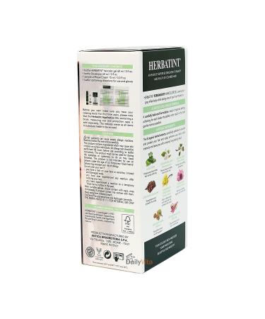 Herbatint 1N Black Permanent Hair Color Gel - 4.56 fl oz | Natural & Gentle Formula - Buy Online on GoSupps.com