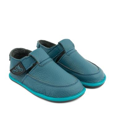 Magical Shoes Barefoot Shoes Children Barefoot Kids soft running shoes closed sandals girls & boys crawling shoes minimum shoes spring - summer Velcro fastener 24 EU far 005 Lulu 2 blue
