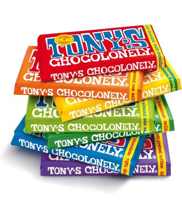  Tony's Chocolonely Tony's Chocolonely chocolate bar Hazelnut milk - Buy Online on GoSupps.com