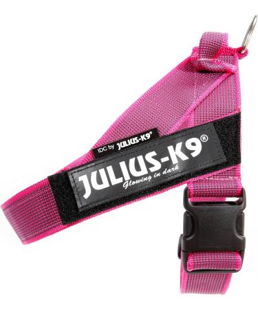 Julius K9 Belt Harness M/0 Pink-Grey | Stylish & Durable Dog Harness for International Shipping - Buy Online on GoSupps.com