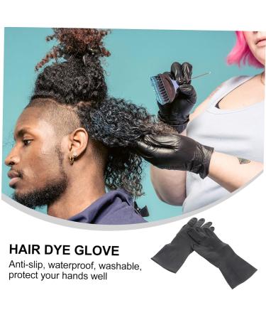 WOFASHPURET 3 Pairs Black Barber Shampoo for Colored Hair Reusable Hair Coloring Hair Dye Medium Hair Dye Reusable Rubber Reusable Man Particles - Buy Online on GoSupps.com