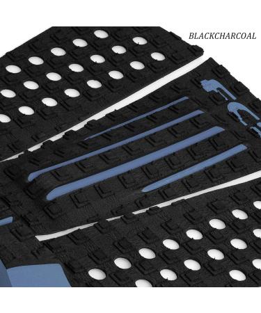 FCS Julian Wilson Signature Surfboard Traction Pad in Black/Charcoal - Buy Online on GoSupps.com